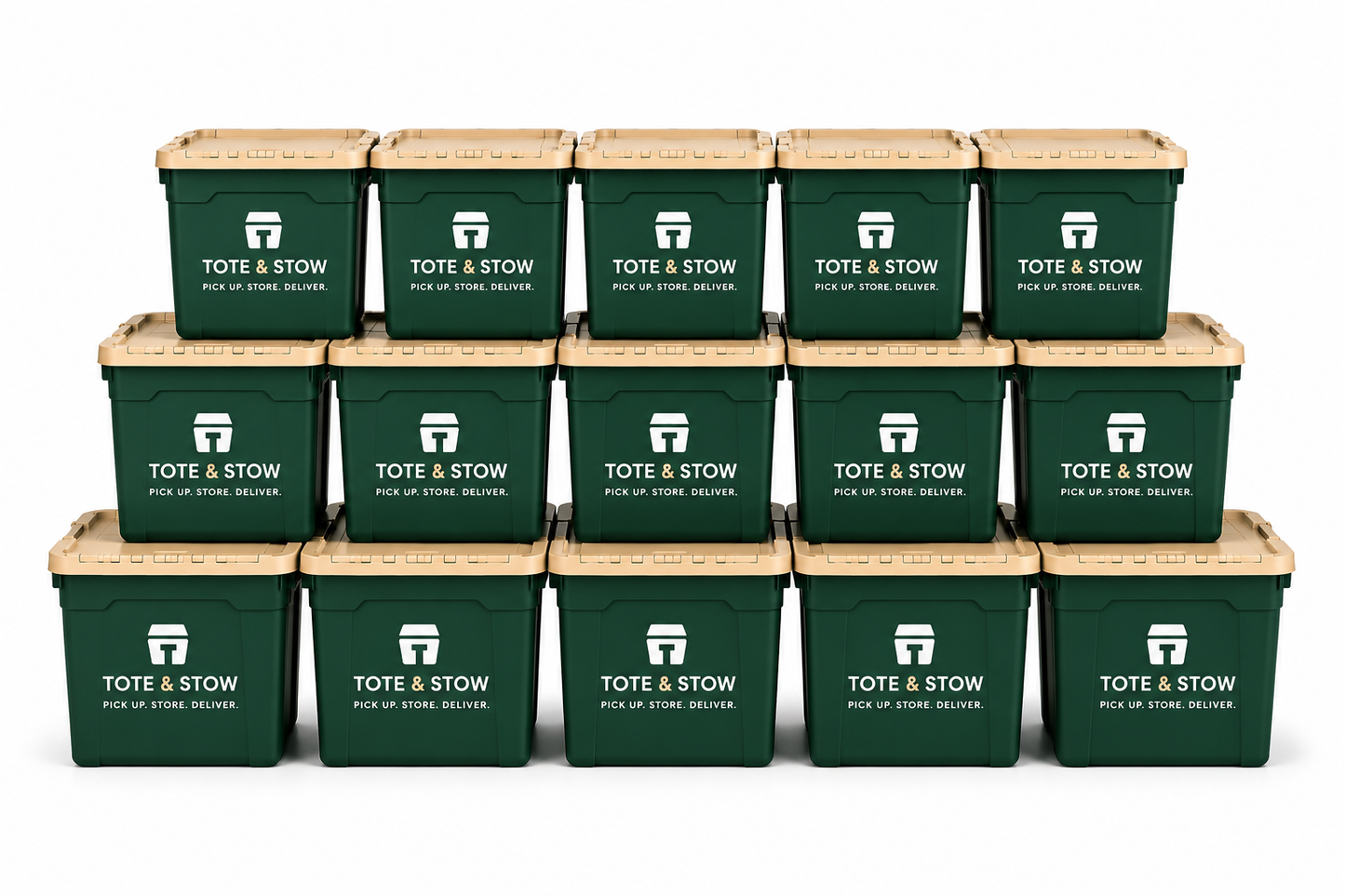 Heavy duty plastic totes
