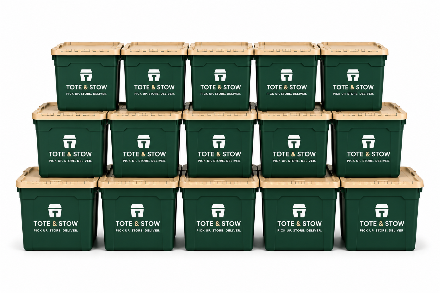 Heavy duty plastic totes
